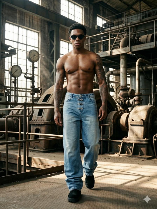 DESERT LAB – LOCK DENIM/ICE WASH